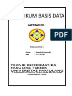 Tugas Praktikum Basis Data PDF