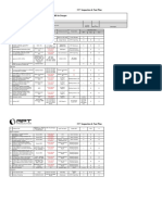 ITP Inspection and Test Plan 6MO