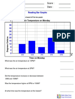 Name: Teacher: Date: Score:: Reading Bar Graphs