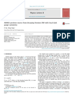 AMS02 Positron Excess From Decaying Fermion DM With Local 2015 Physics Lett