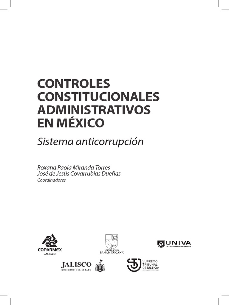 Sistema Anticorrupción libro completo | PDF | Corrupción política | México