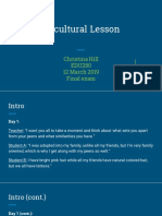 Multicultural Lesson Plan