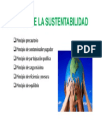 Principios de La Sustentabilidad