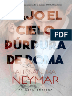 Bajo El Cielo Purpura de Roma - Alessandra Neymar PDF