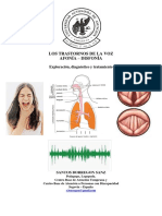 Los Trastornos de La Voz Afonia Disfonia PDF