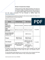 Revision To Corporate Fees & Charges: Fast