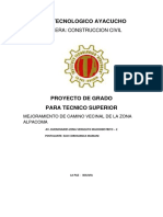 Proyecto de Grado Superior