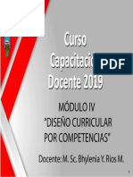 Diseño Curricular Por Competencias