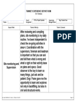 Site Monitoring and Supervision: Trainee'S Experience Report Form