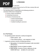 Processes: 3.1 Process Concept