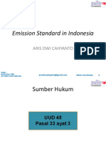 Emission Standard in Indonesia: Aris Dwi Cahyanto