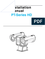 Installation Manual: PT-Series HD