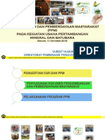 Paparan Sosialisasi Penyusunan Rencana Induk PPM PDF