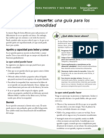 Al Acercarse La Muerte Una Guia Para Los Sintomas y La Comodidad