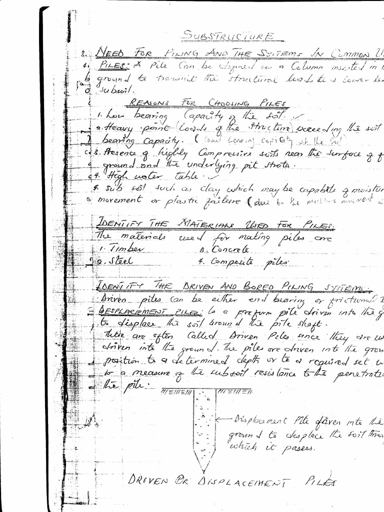 Construction Notes | PDF