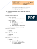 Magnetic Particle Testing Level 2 Course Outline