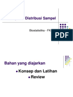 Distribusi Sampel Materi Ketiga