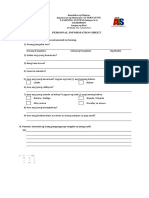 FLT Answer Sheet