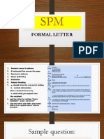 Formal Letter