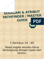 Seragam & Atribut Pathfinder Master Guide