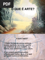 slide O QUE É ARTE.ppt
