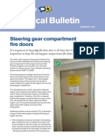 Technical Bulletin: Steering Gear Compartment Fire Doors