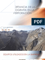 Importancia de la topografía en la perforación