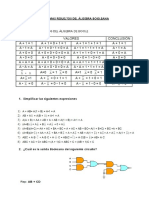 Problemas Resueltos Del Álgebra Booleana