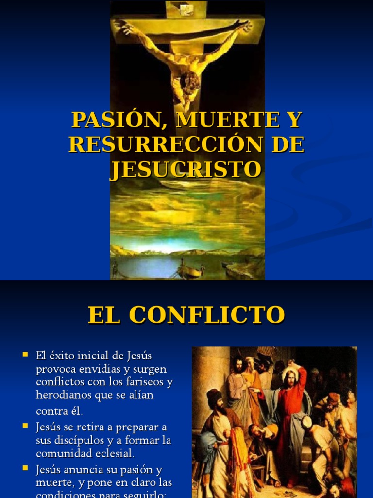 Pasión, Muerte y Resurrección de Jesús | PDF | La resurrección de Jesús ...