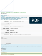 Evaluacion Unidad 1 Sistemas de Informacion Geografica