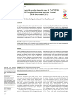 Karakteristik Penderita Polip Nasi Di Poli THT-KL RSUP Sanglah Denpasar Periode Januari 2014 - Desember 2015