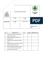 Daftar Tilik Pelayanan Konseling KB Audit