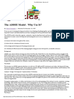 The ADDIE Model Why Use It