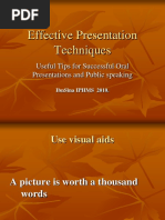 Effective Presentation Techniques