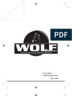 Alarma Wolf Taurus Manual Usuario Alarma