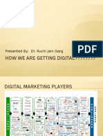 How We Are Getting Digital????????: Presented By: Dr. Ruchi Jain Garg