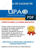 Cultura de Calidad UPAO