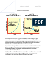 Exponential vs. Logistic Growth