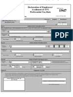 WT - RR 11-2010 Annex A Application Form 1947 Declaratin of Employees Availmentx PDF