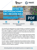 Flyer Encuentro SBC NEA