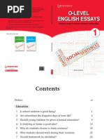 O-Level English Essays 1 PDF