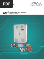 Three Phase UPS Systems: Range: 10 To 500kVA