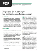 Elgouhari HM. Hepatitis B; A strategy for evaluation and management. 2009