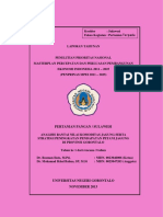 Analisis Rantai Nilai Komoditas Jagung Serta Strategi Peningkatan Pendapatan Petani Jagung Di Provinsi Gorontalo