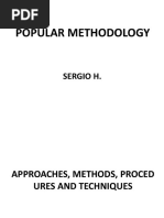 Popular Methodology (TEFL Methodology)