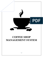Coffee Shop Management System
