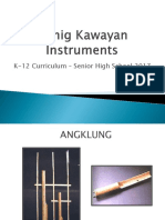 Himig Kawayan Instruments K 12 Curriculum 2017