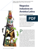 Negocios Inclusivos en America Latina