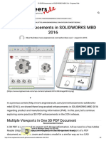 3D PDF Enhancements in SOLIDWORKS MBD 2016 - Engineers Rule PDF