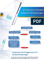 Uji Hipotesis Variabel Kategorik Berpasangan